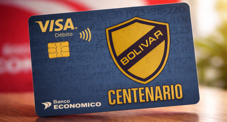 Bolívar y Banco Económico lanzan tarjeta con beneficios para hinchas