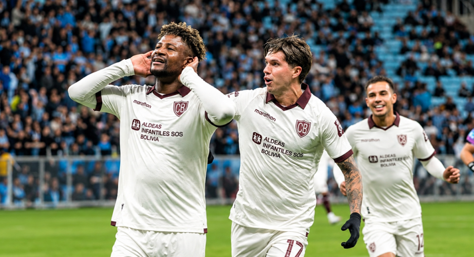 Clasificación histórica: Bolívar silenció Porto Alegre Clasificación histórica: Bolívar silenció Porto Alegre