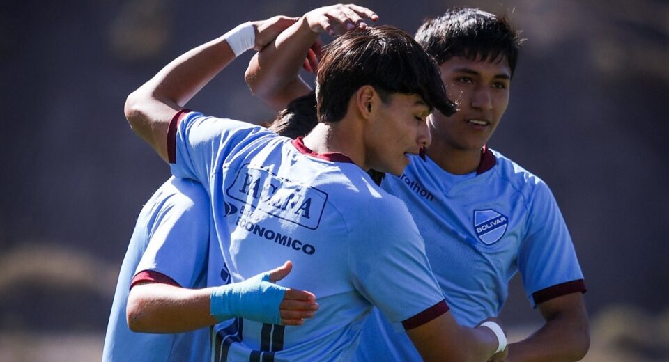 Bolívar Sub-19 goleó a Oriente Petrolero y ratificó su gran momento en la Liga Nacional