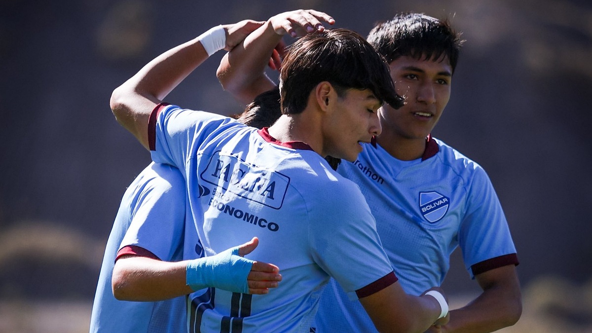 Bolívar Sub-19 goleó a Oriente Petrolero y ratificó su gran momento en la Liga Nacional