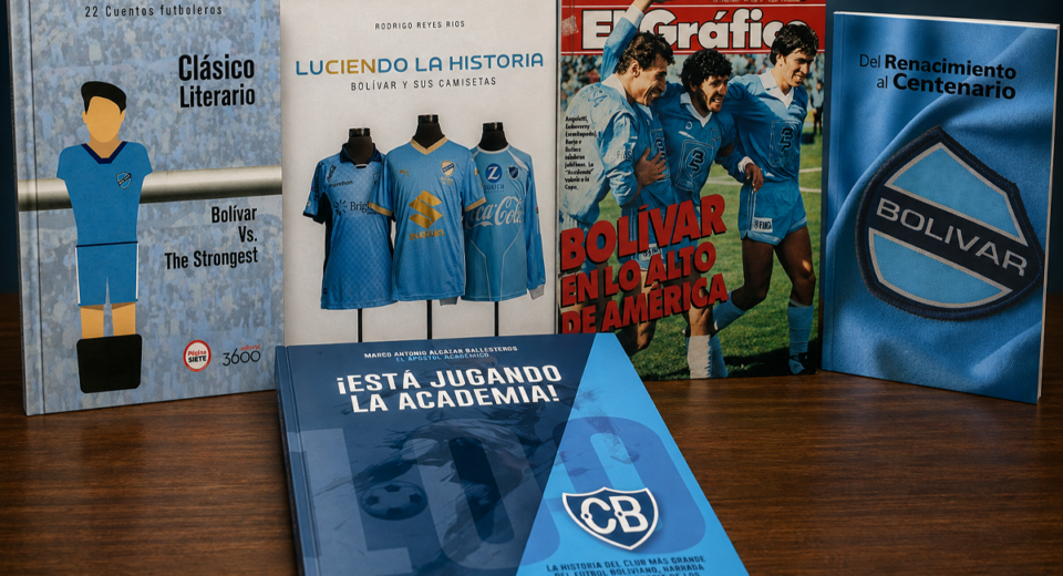 Biblioteca Celeste: los libros sobre la historia de Bolívar que todo hincha debe leer Biblioteca Celeste: los libros sobre la historia de Bolívar que todo hincha debe leer